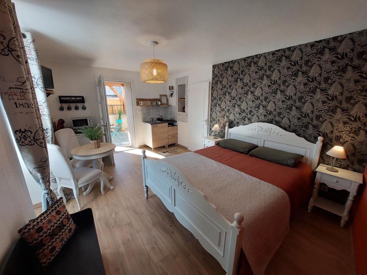 Chambre individuelle de Charme avec Patio et Parking Cisse Extérieur photo