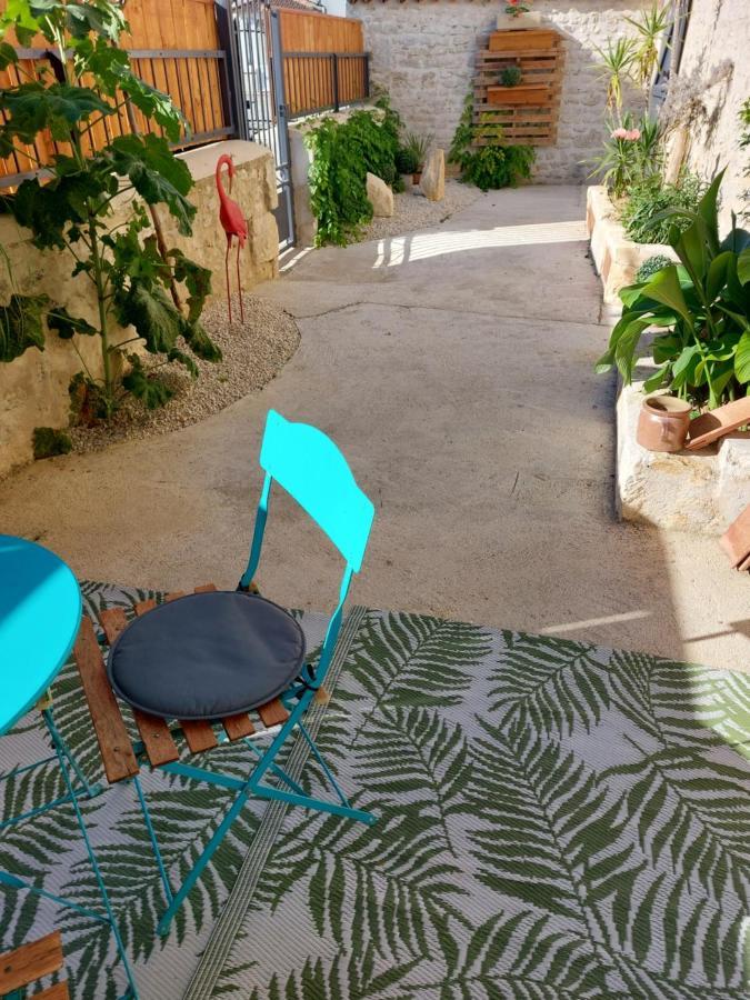 Chambre individuelle de Charme avec Patio et Parking Cisse Extérieur photo